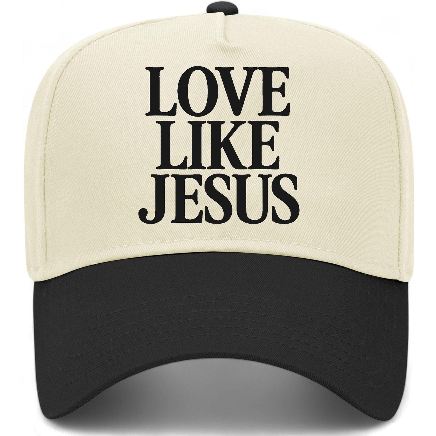 Love Like Jesus Stacked Hat