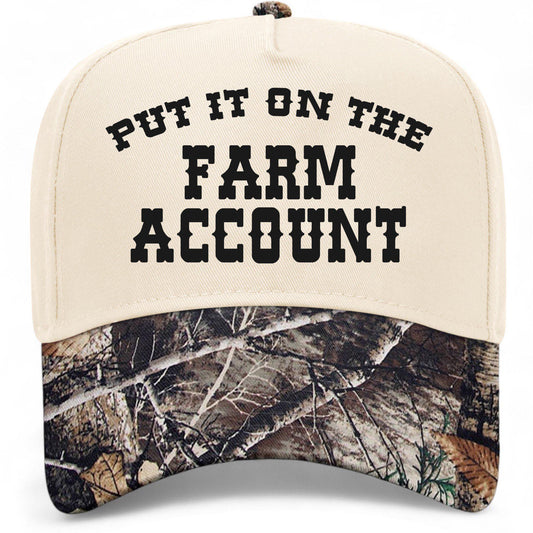 Put It On The Farm Account Hat