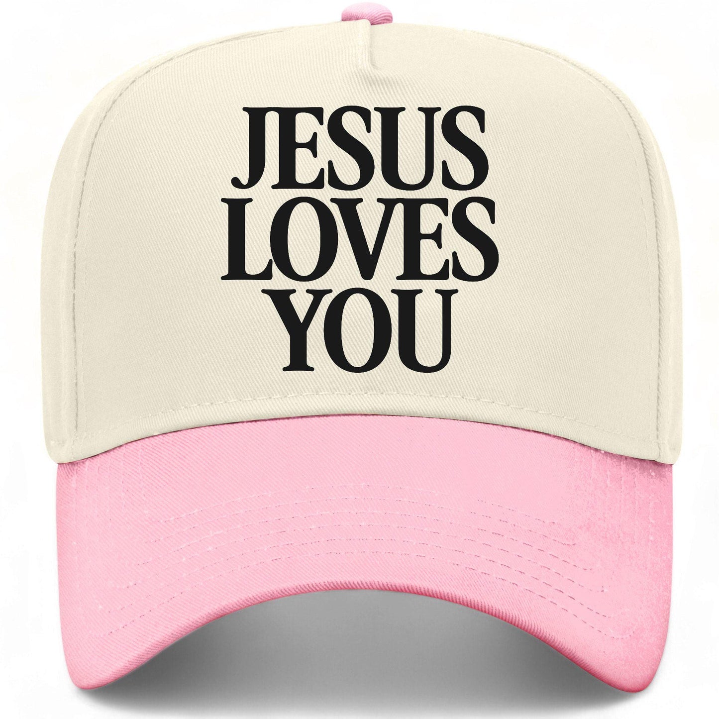 Jesus Loves You Stacked Hat