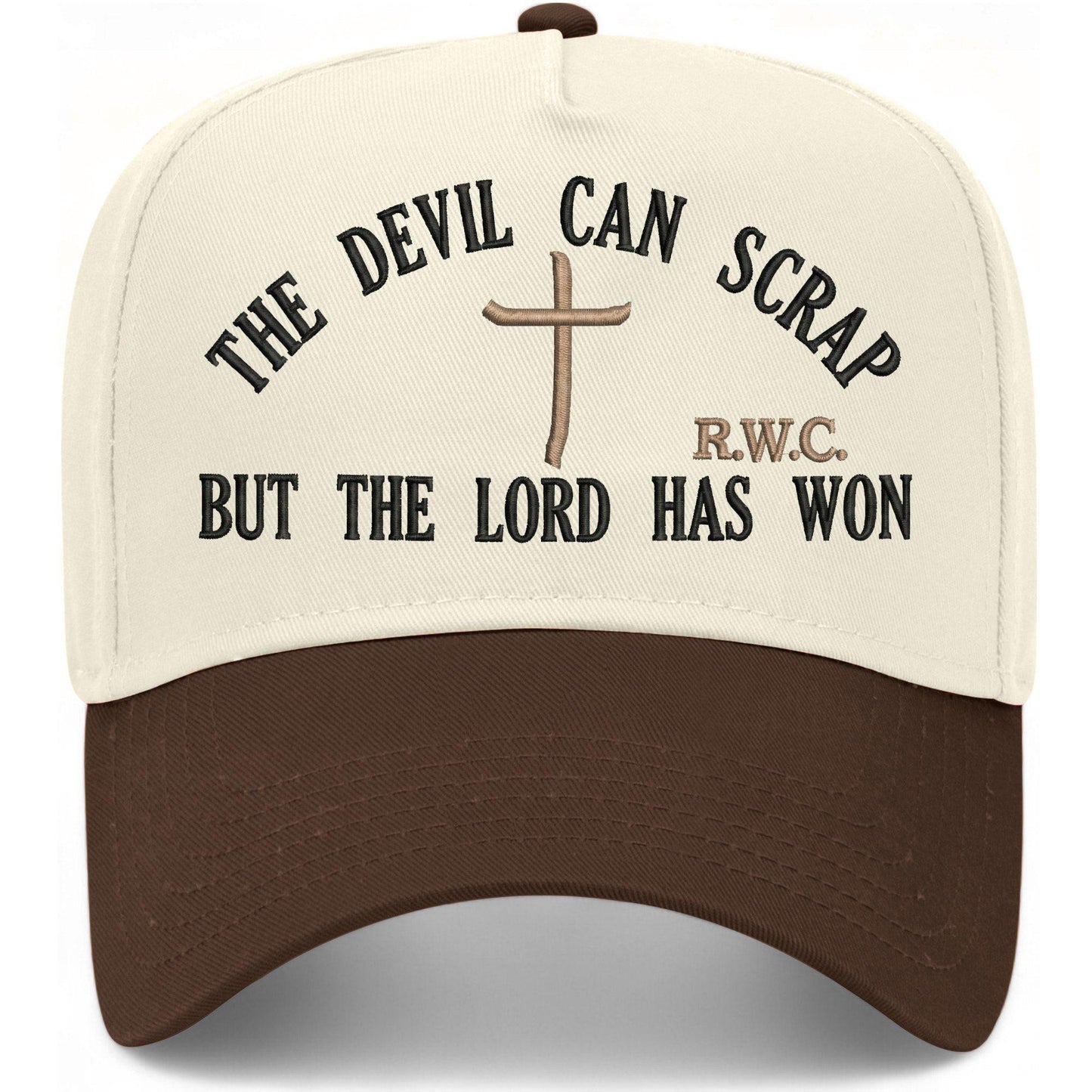 The Devil Can Scrap But The Lord Has Won Hat