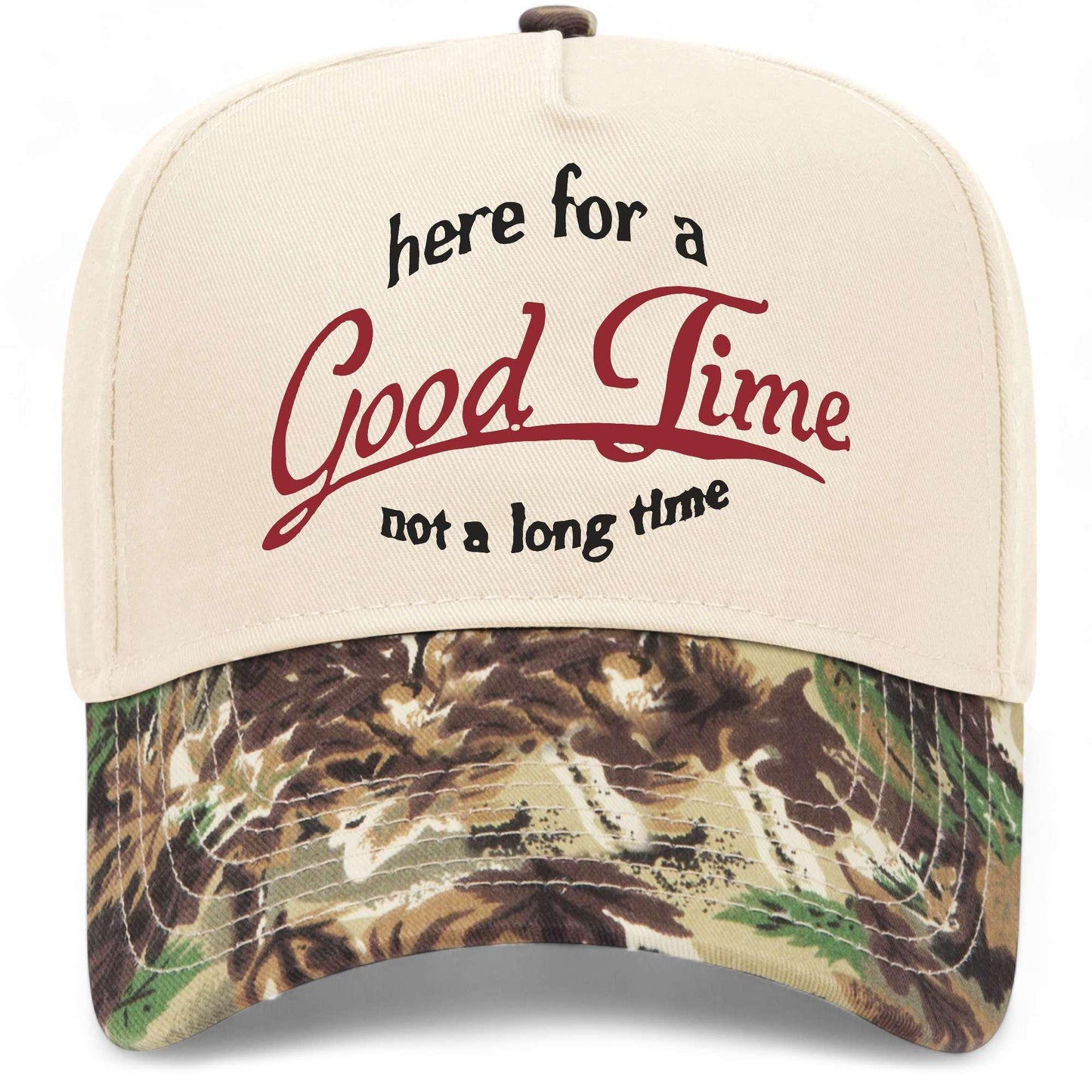 Here For A Good Time Not A Long Time Hat