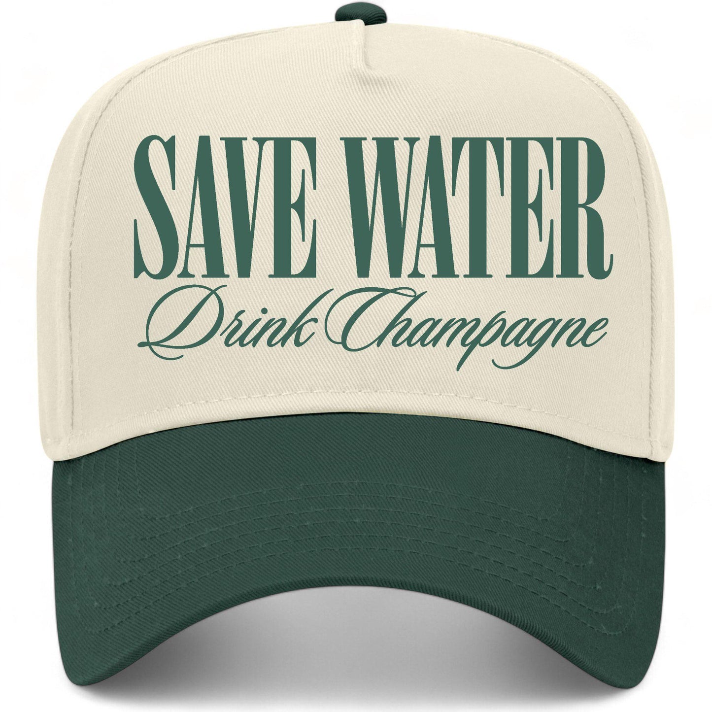 Save Water Drink Champagne Hat