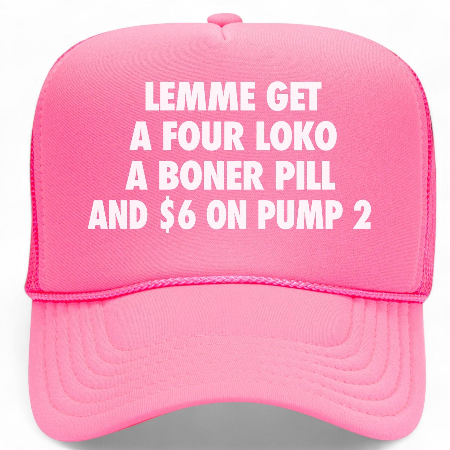 Lemme Get 6 On Pump 2 Mesh Back Hat
