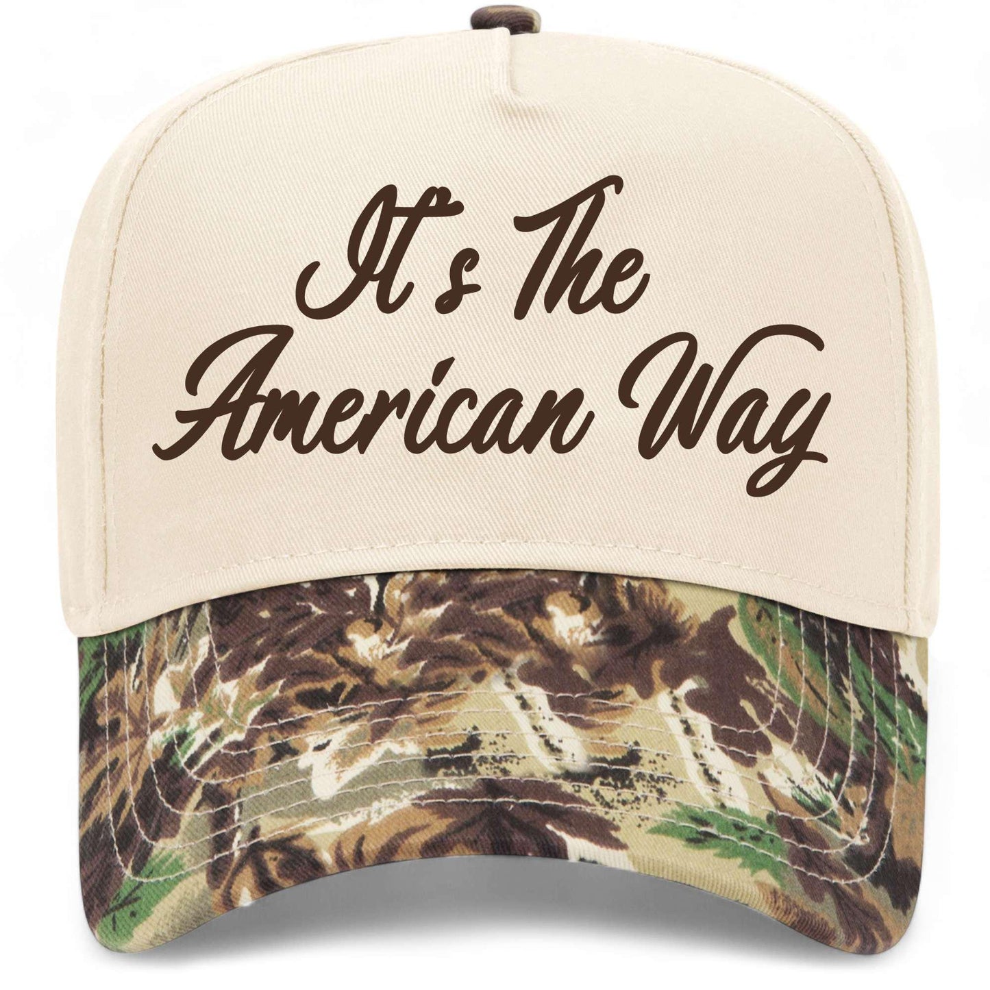 It's The American Way Cursive Hat