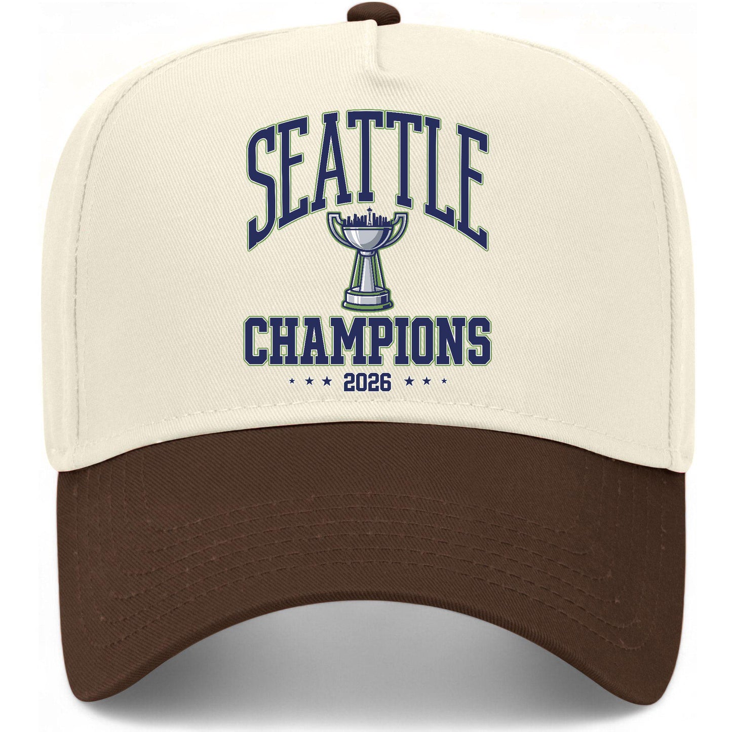 Seattle Football 2026 Champions Skyline Hat
