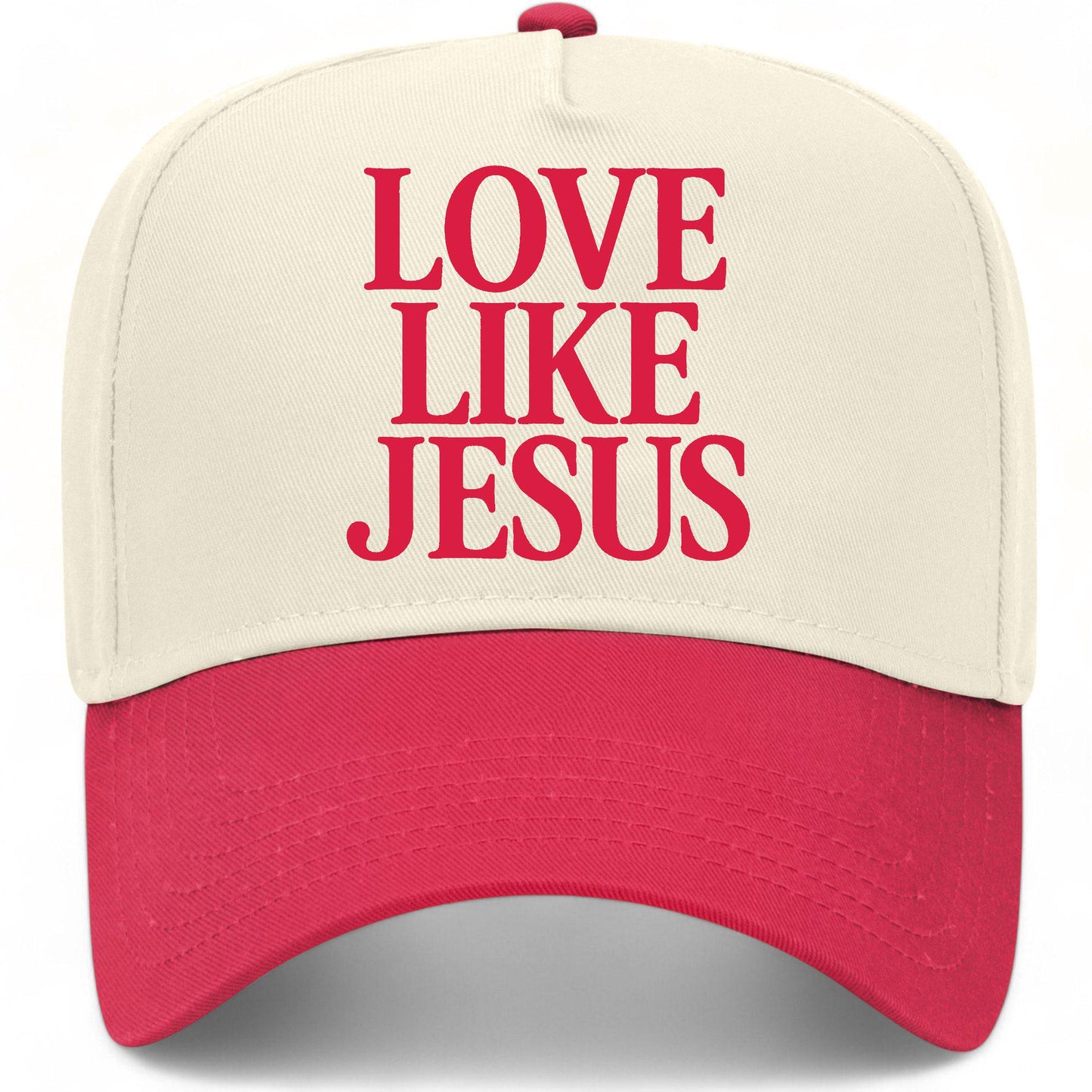 Love Like Jesus Stacked Hat