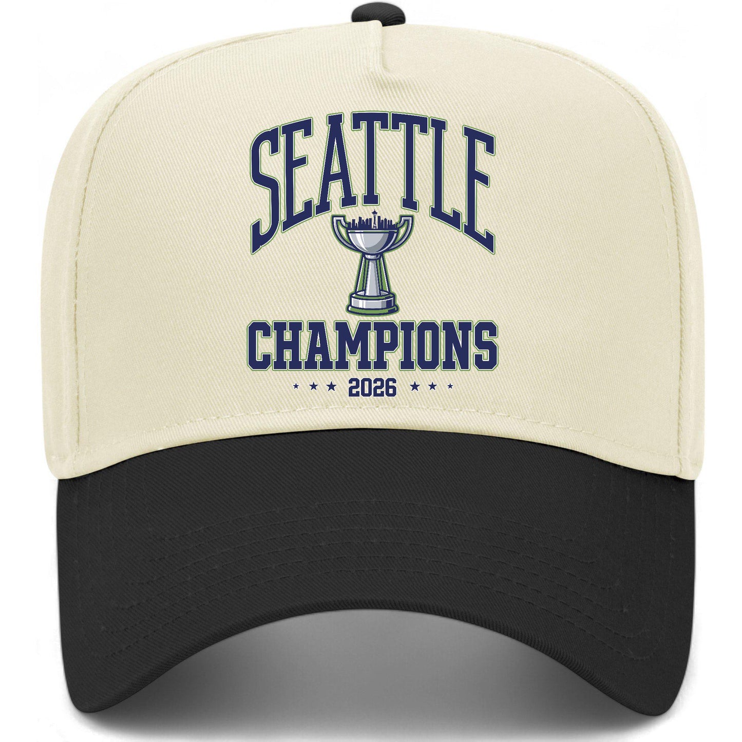 Seattle Football 2026 Champions Skyline Hat