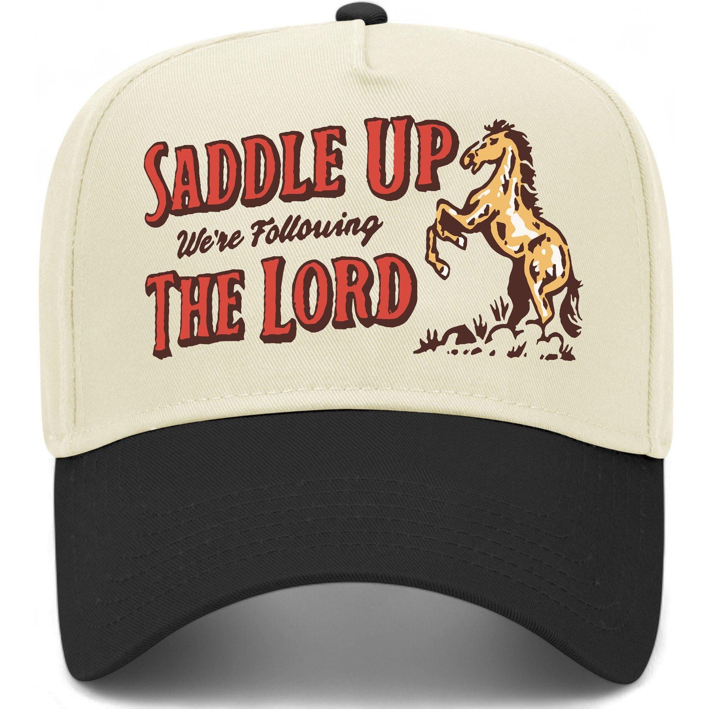 Saddle Up We're Following The Lord Hat