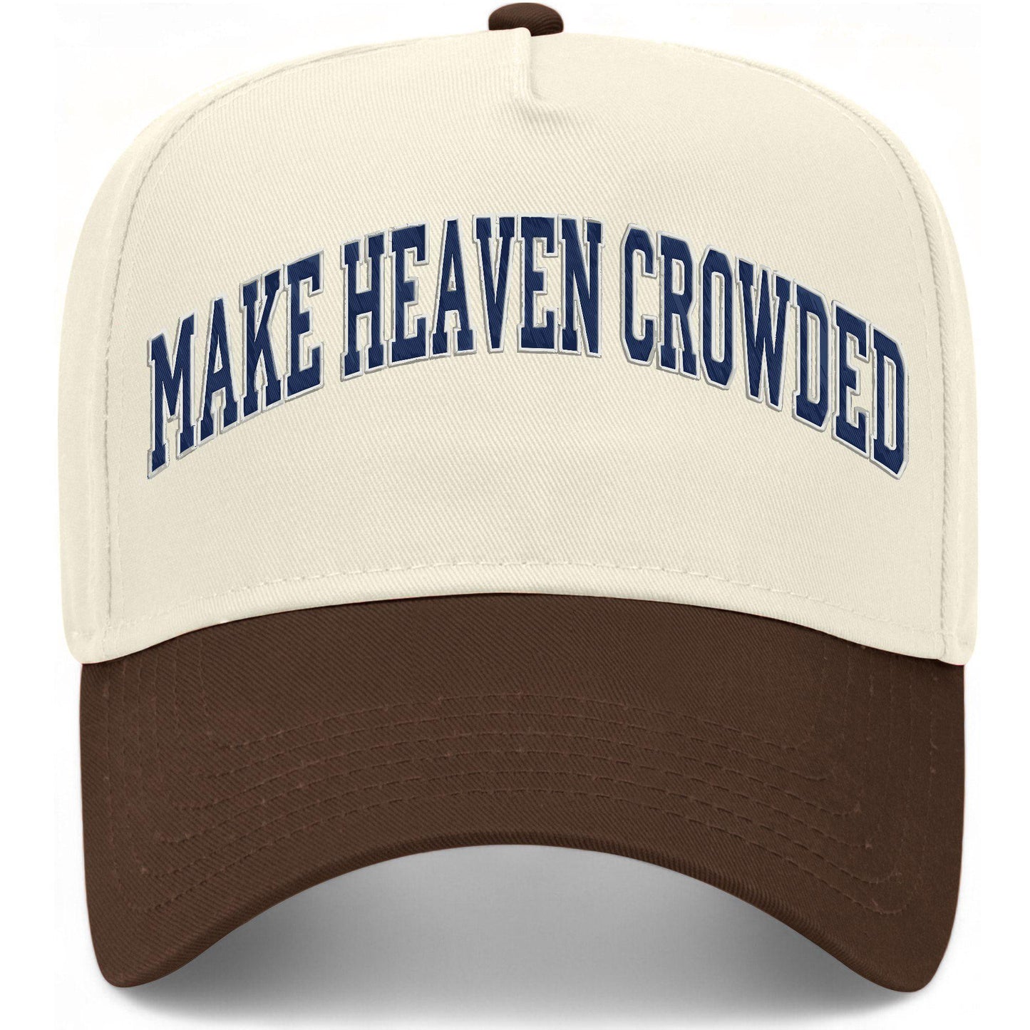 Make Heaven Crowded Navy Hat