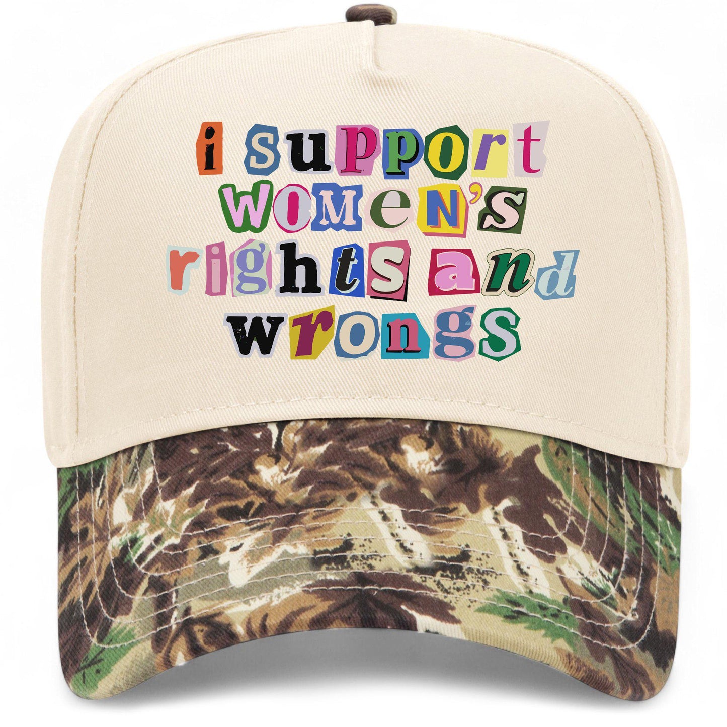 I Support Women's Rights and Wrongs Hat