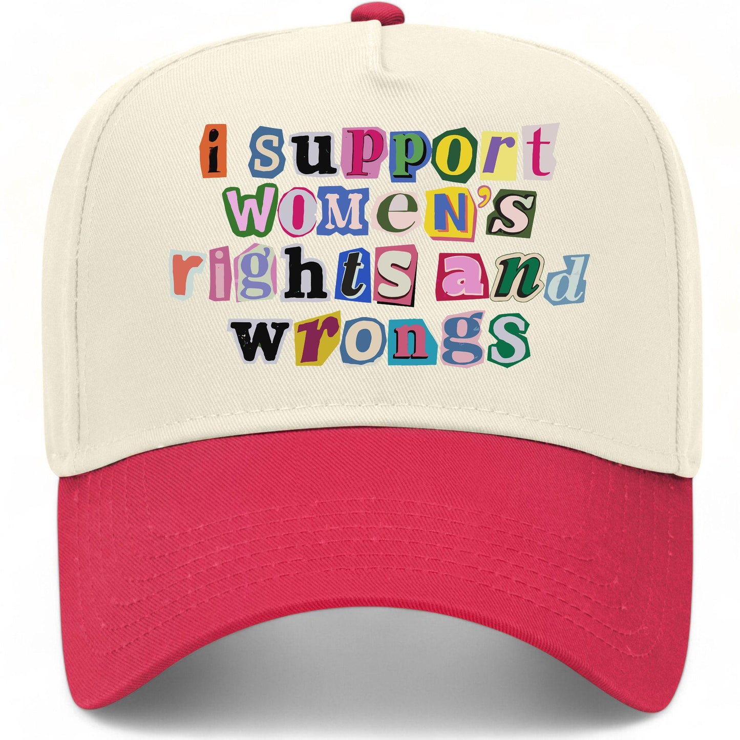 I Support Women's Rights and Wrongs Hat