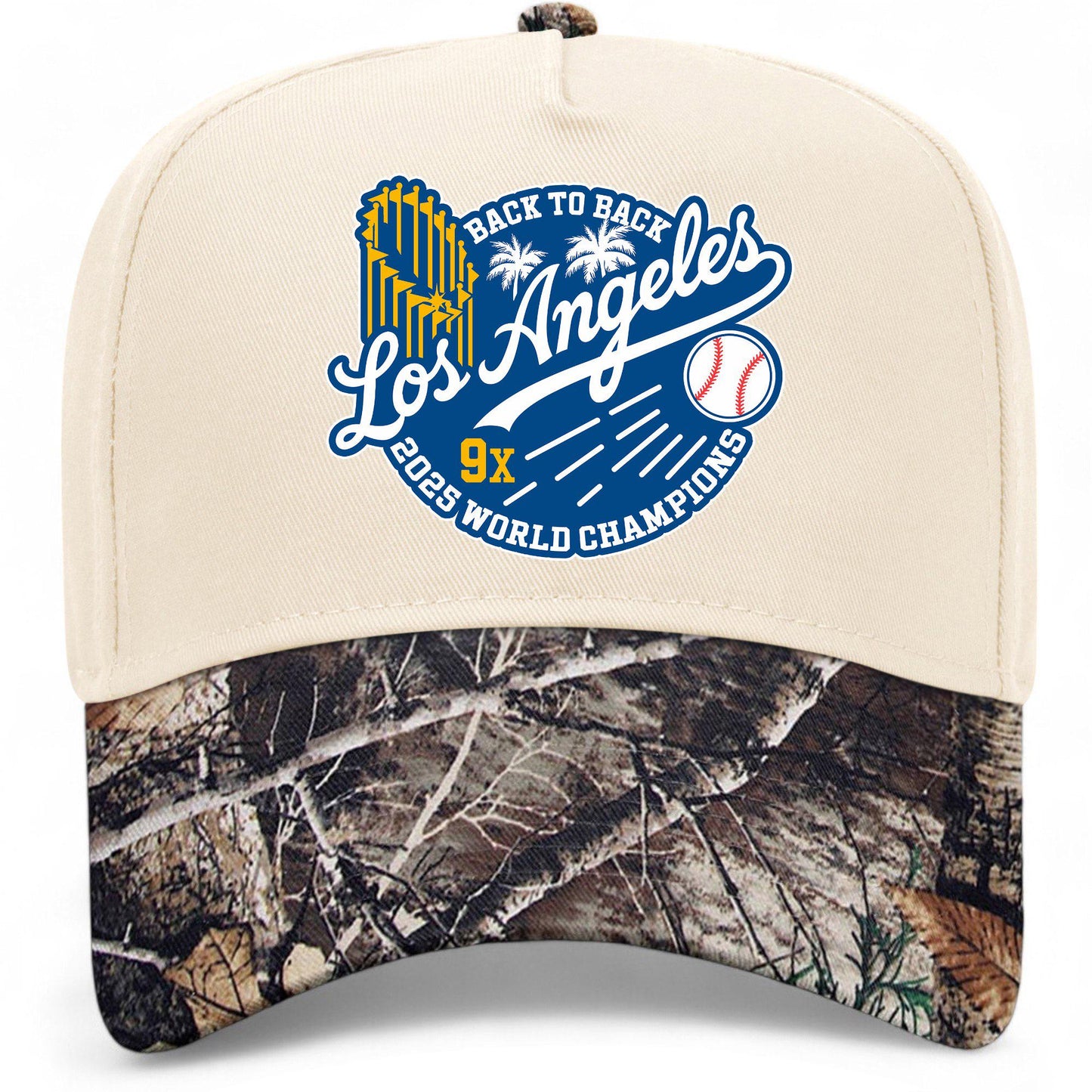 Los Angeles Baseball 2025 Champions 9x Hat