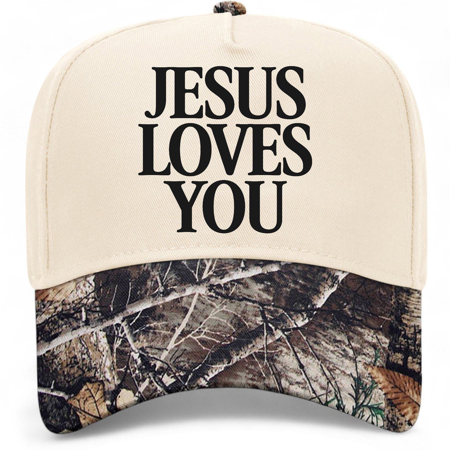 Jesus Loves You Stacked Hat