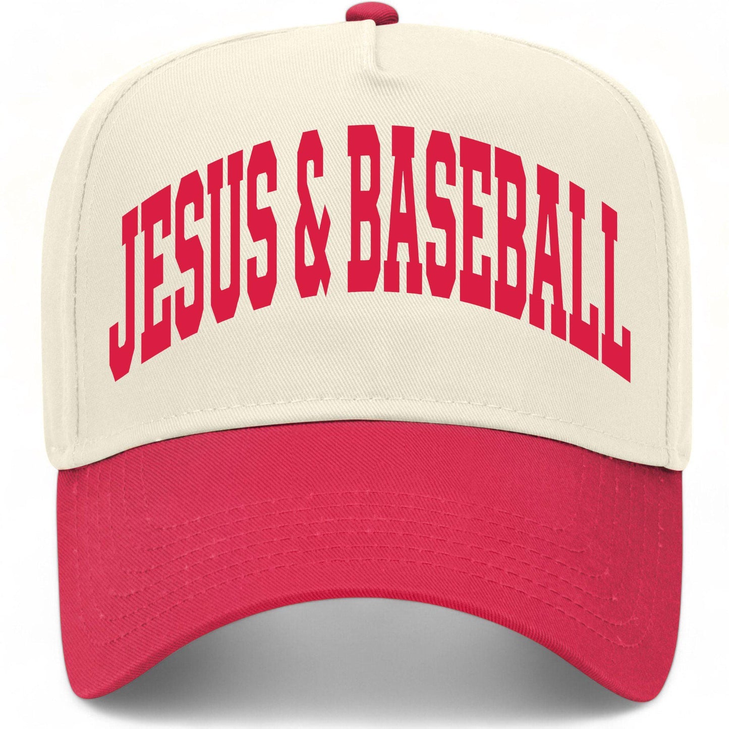 Jesus & Baseball Collegiate Hat
