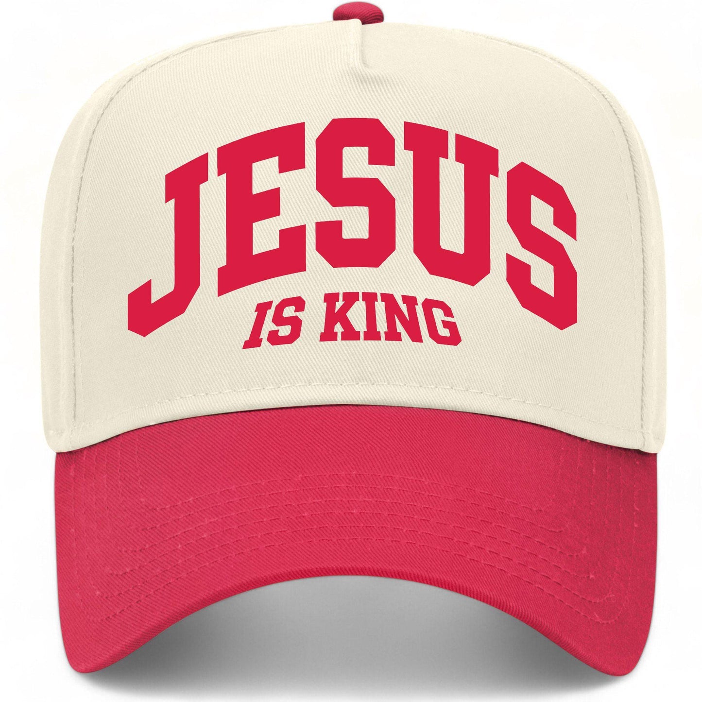 Jesus Is King Collegiate V2 Hat