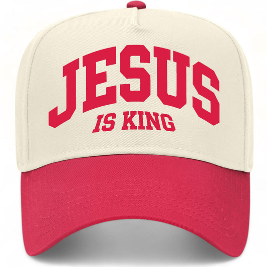 Jesus Is King Collegiate V2 Hat