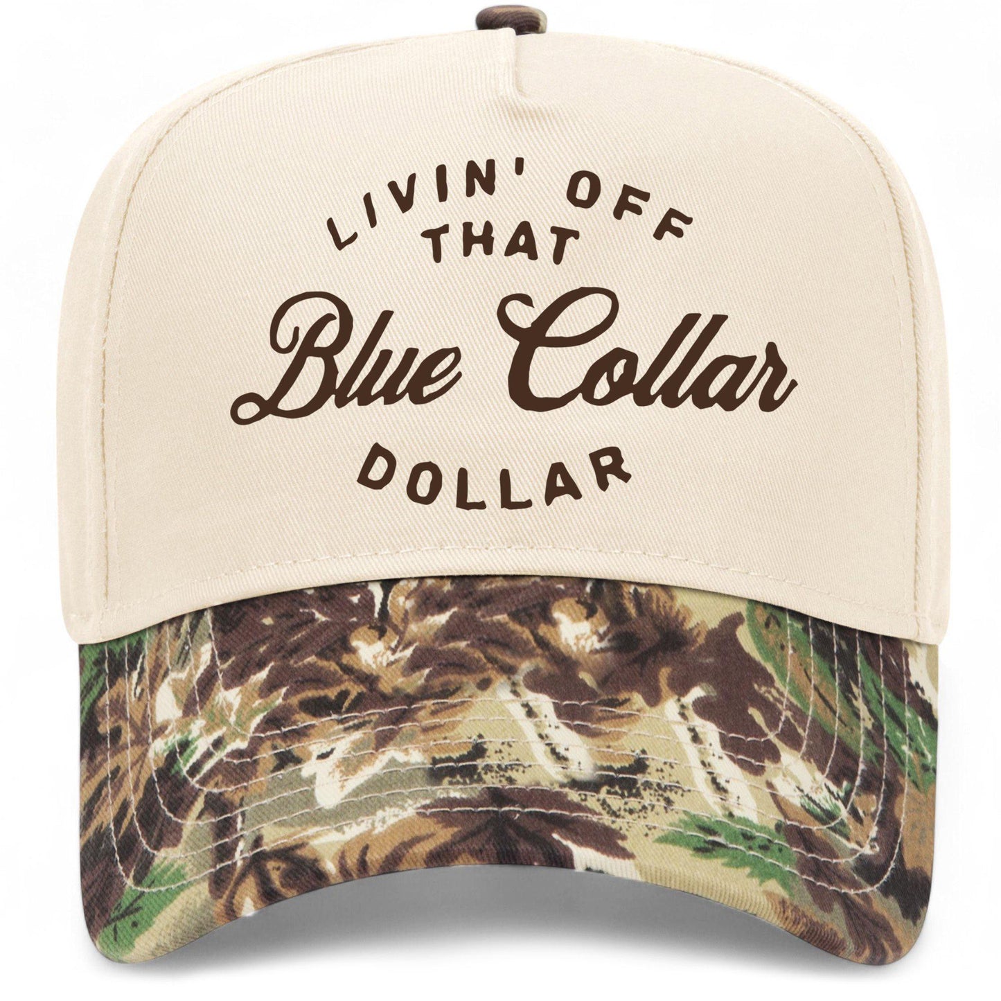 Living Off That Blue Collar Dollar Hat