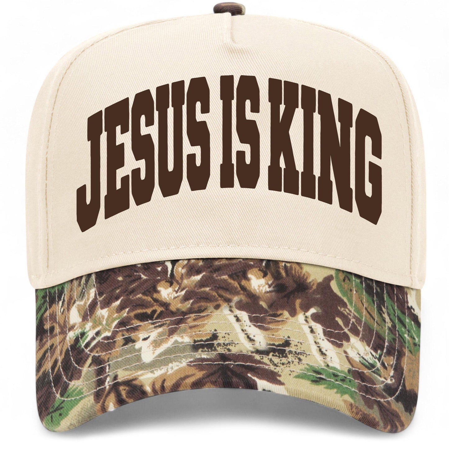 Jesus Is King Collegiate Hat
