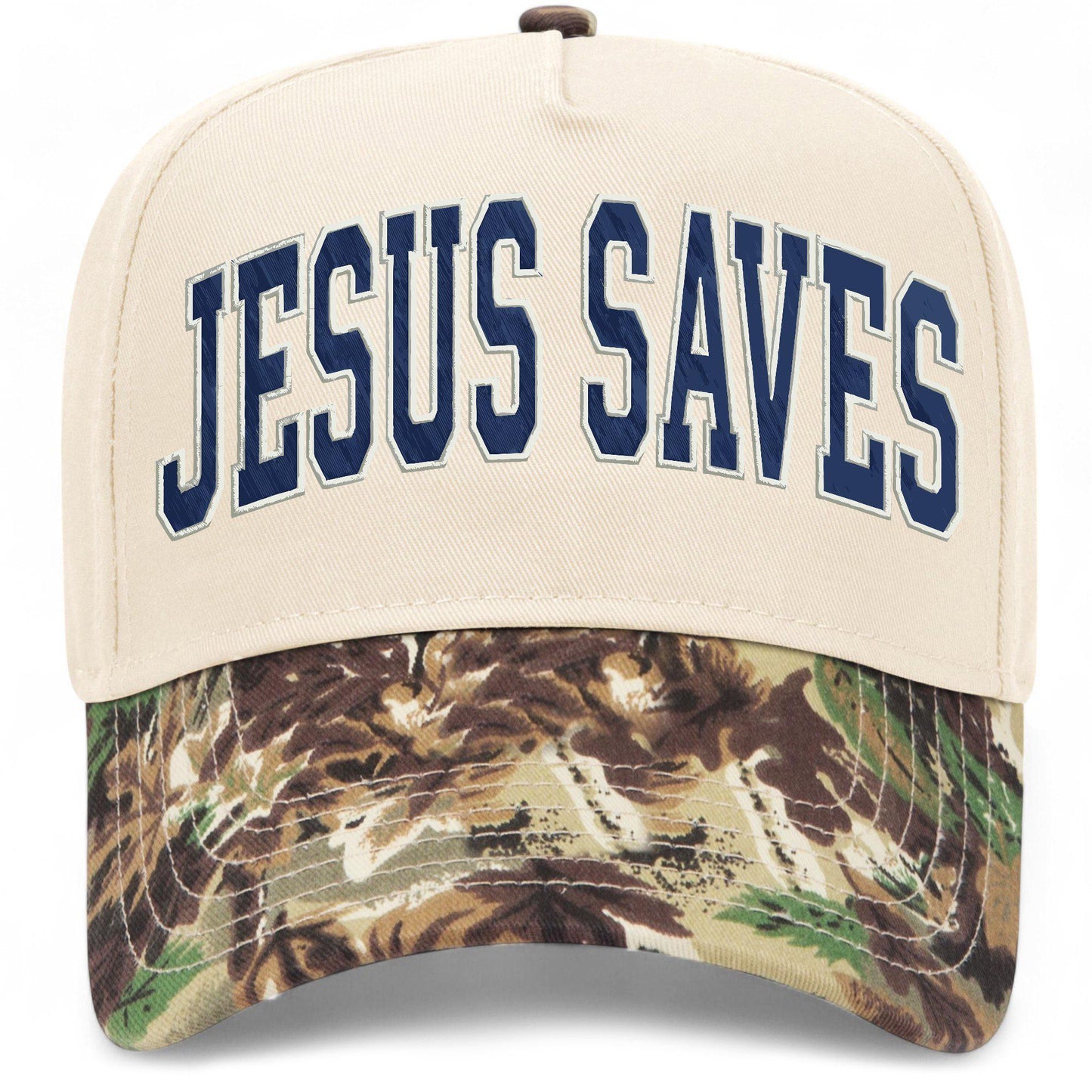 Jesus Saves Navy Hat