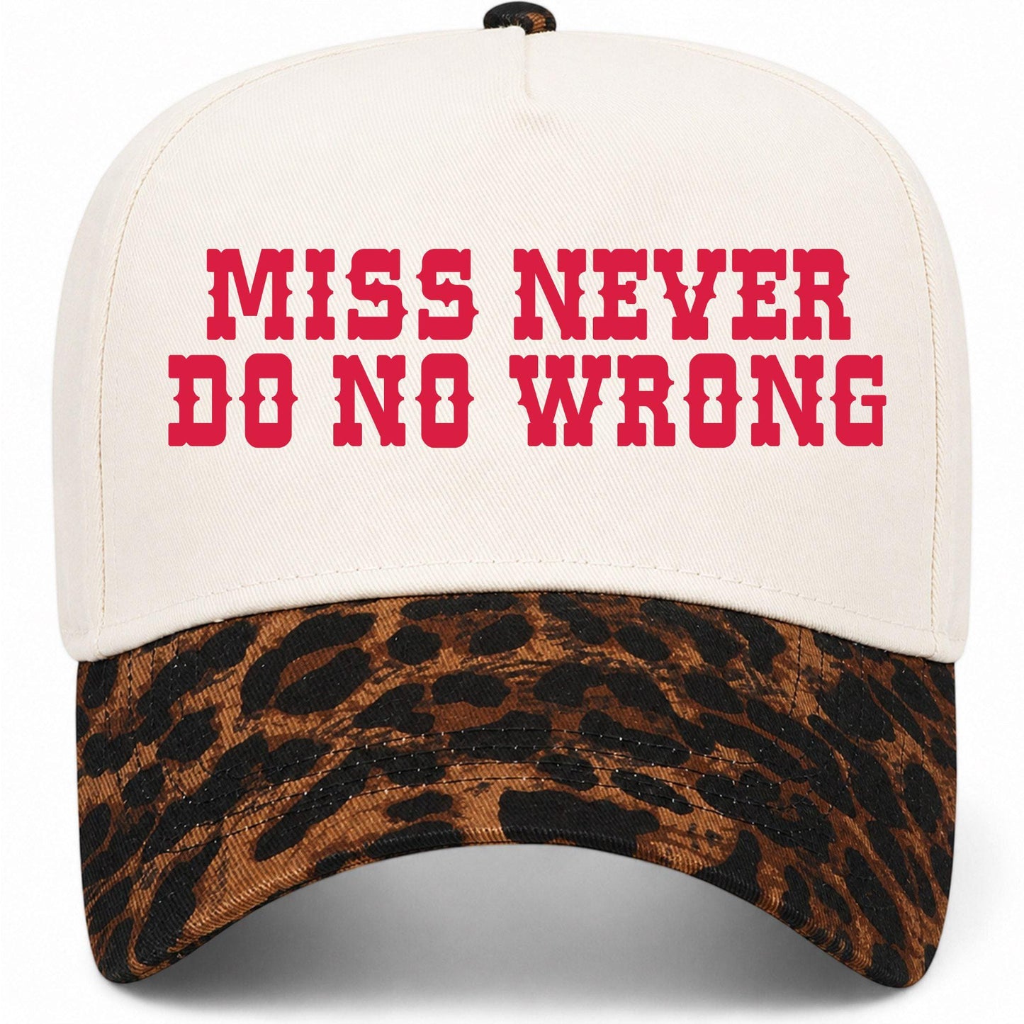 Miss Never Do No Wrong Hat