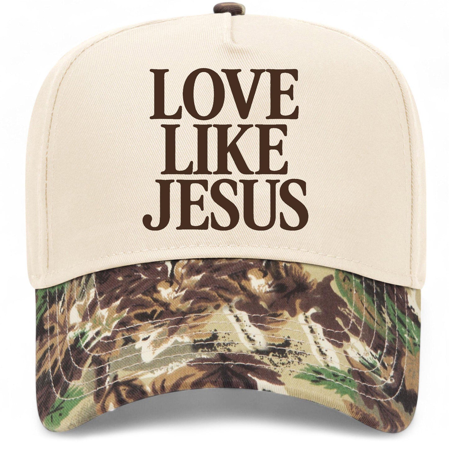 Love Like Jesus Stacked Hat