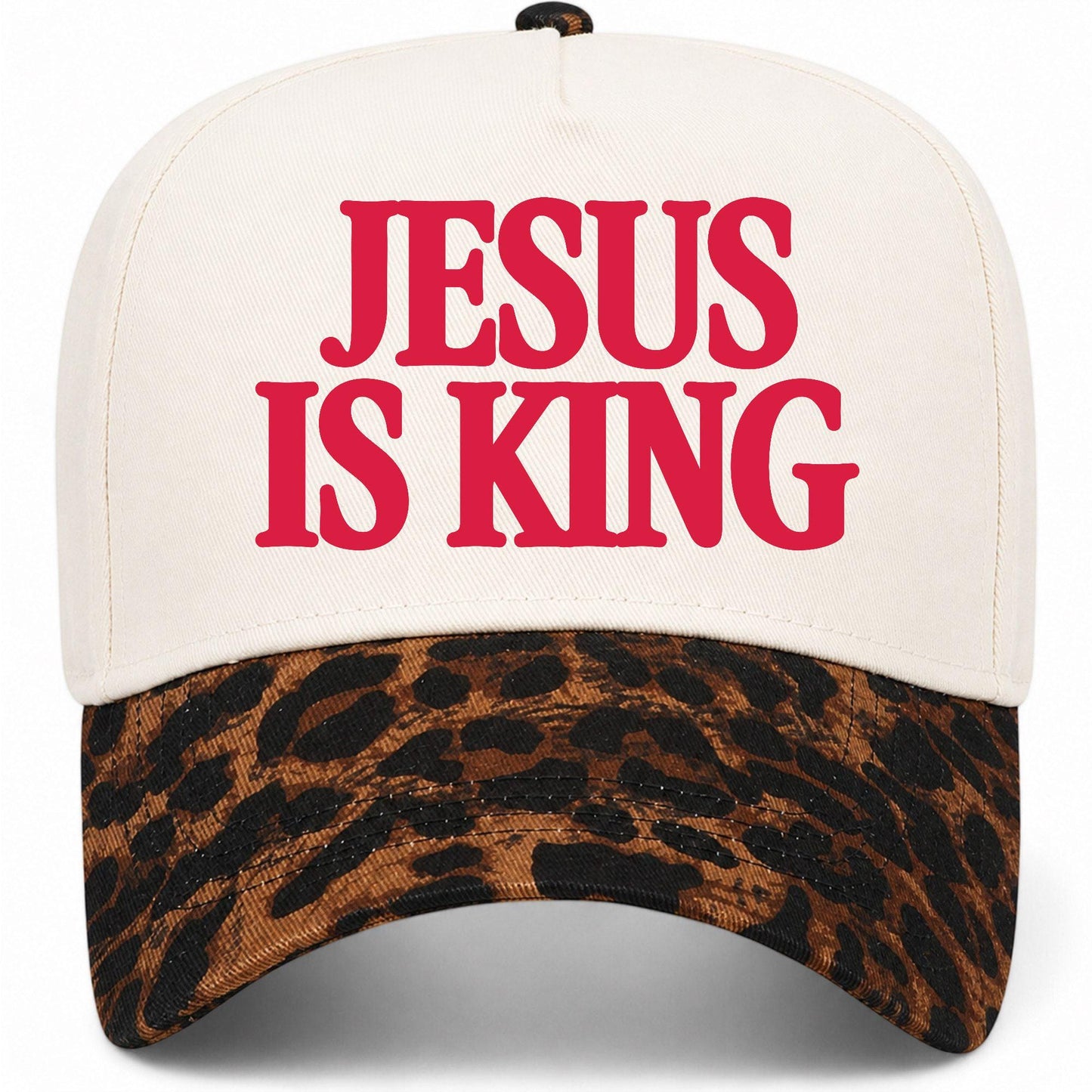 Jesus Is King Serif Hat
