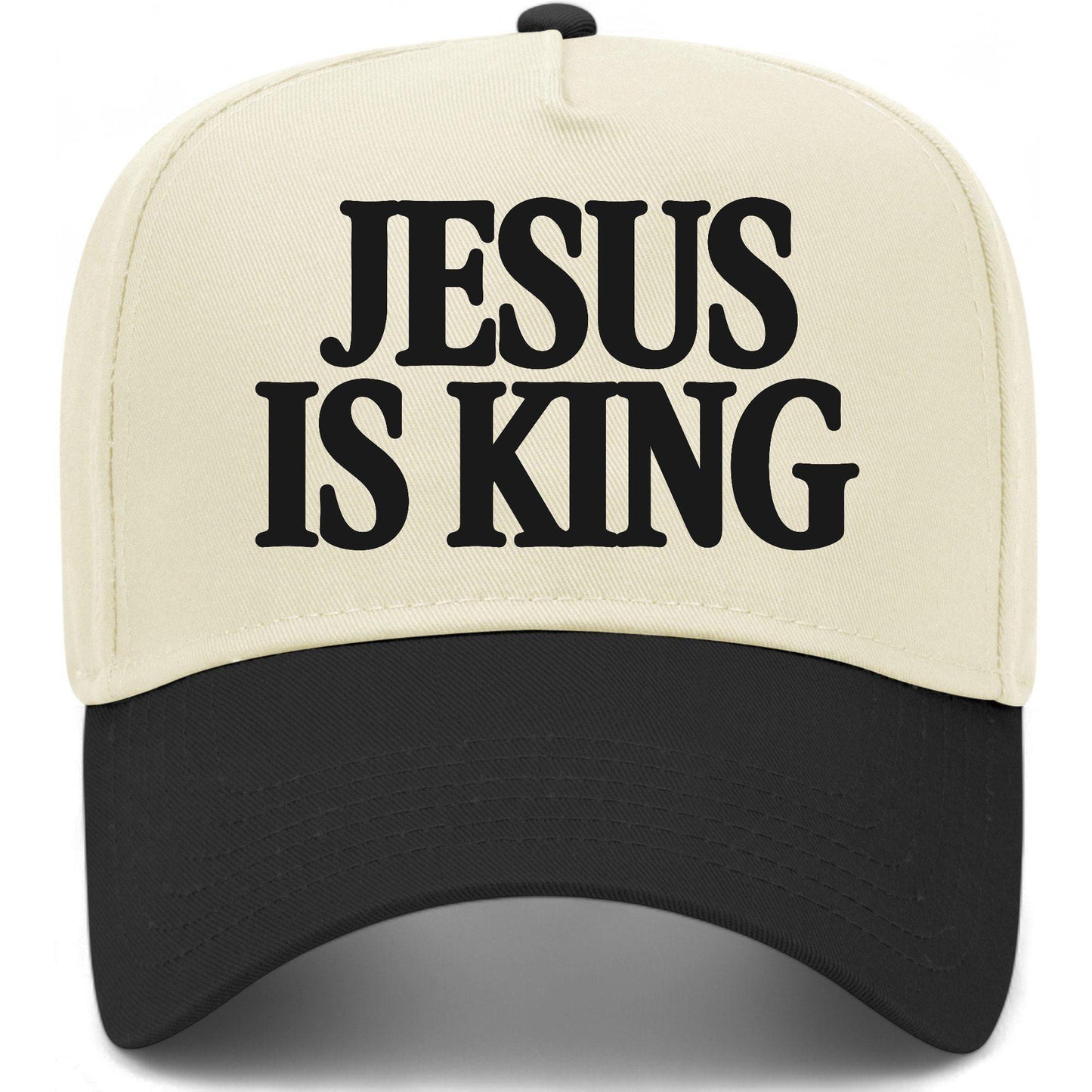 Jesus Is King Serif Hat