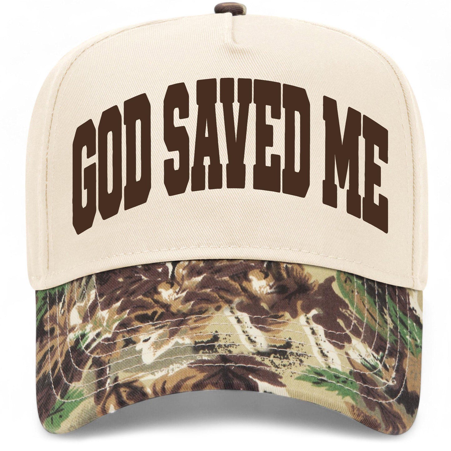 God Saved Me Collegiate Hat