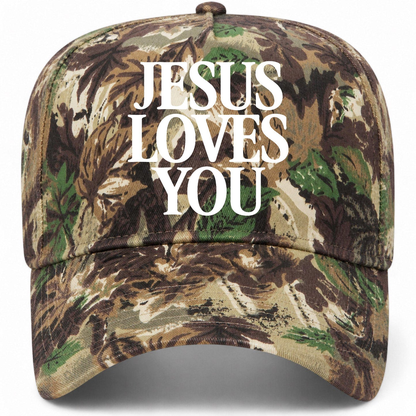 Jesus Loves You Stacked Hat