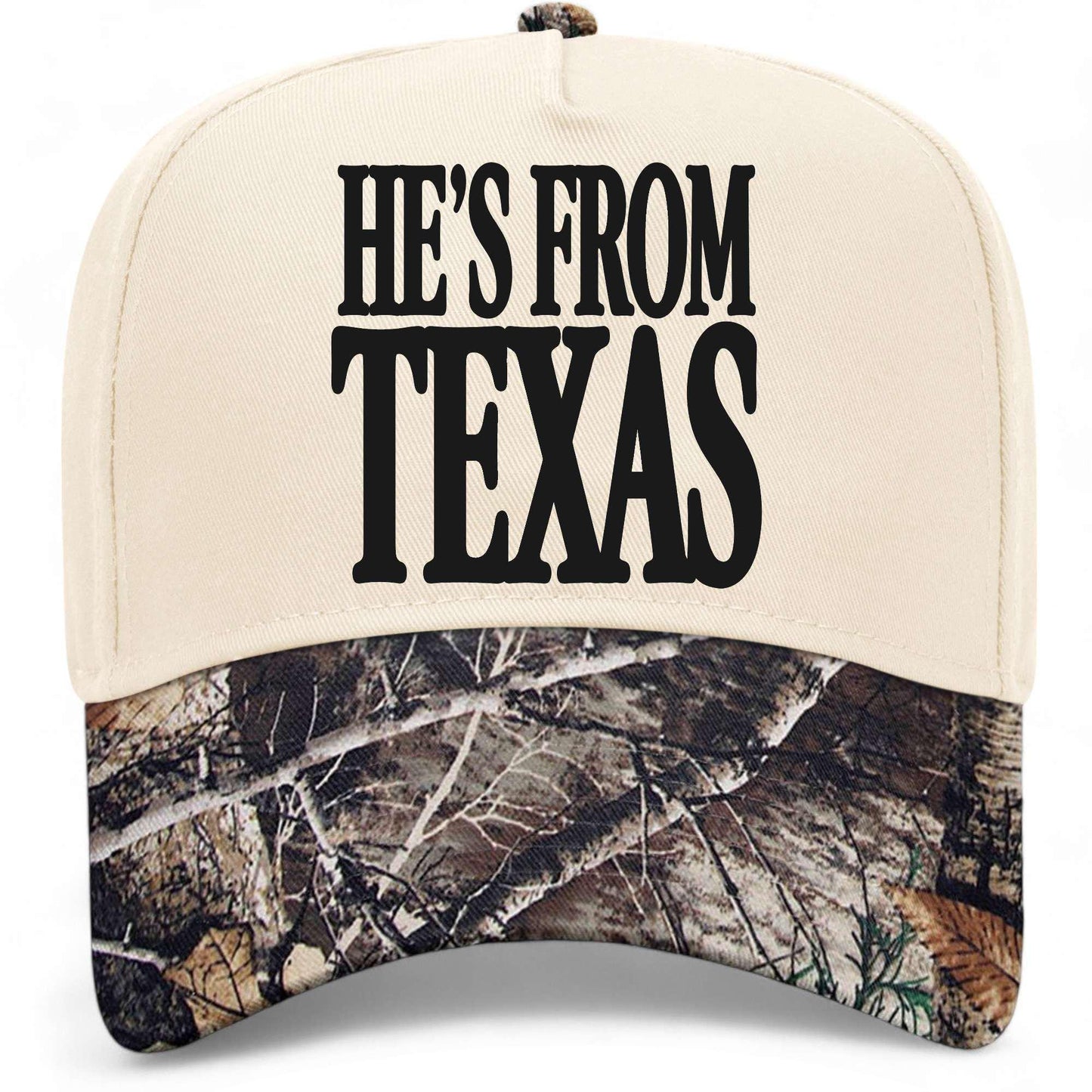 He's From Texas Serif Hat