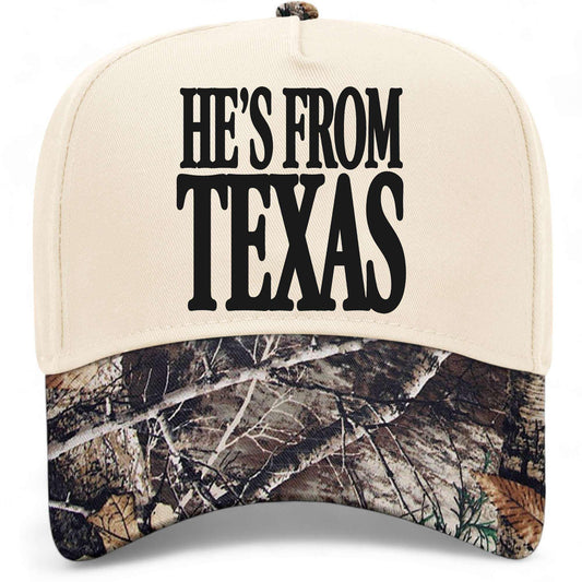 He's From Texas Serif Hat