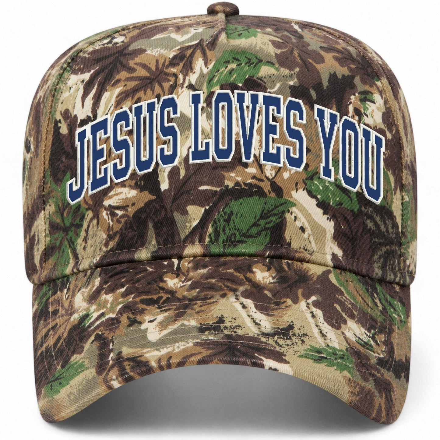 Jesus Loves You Navy Hat