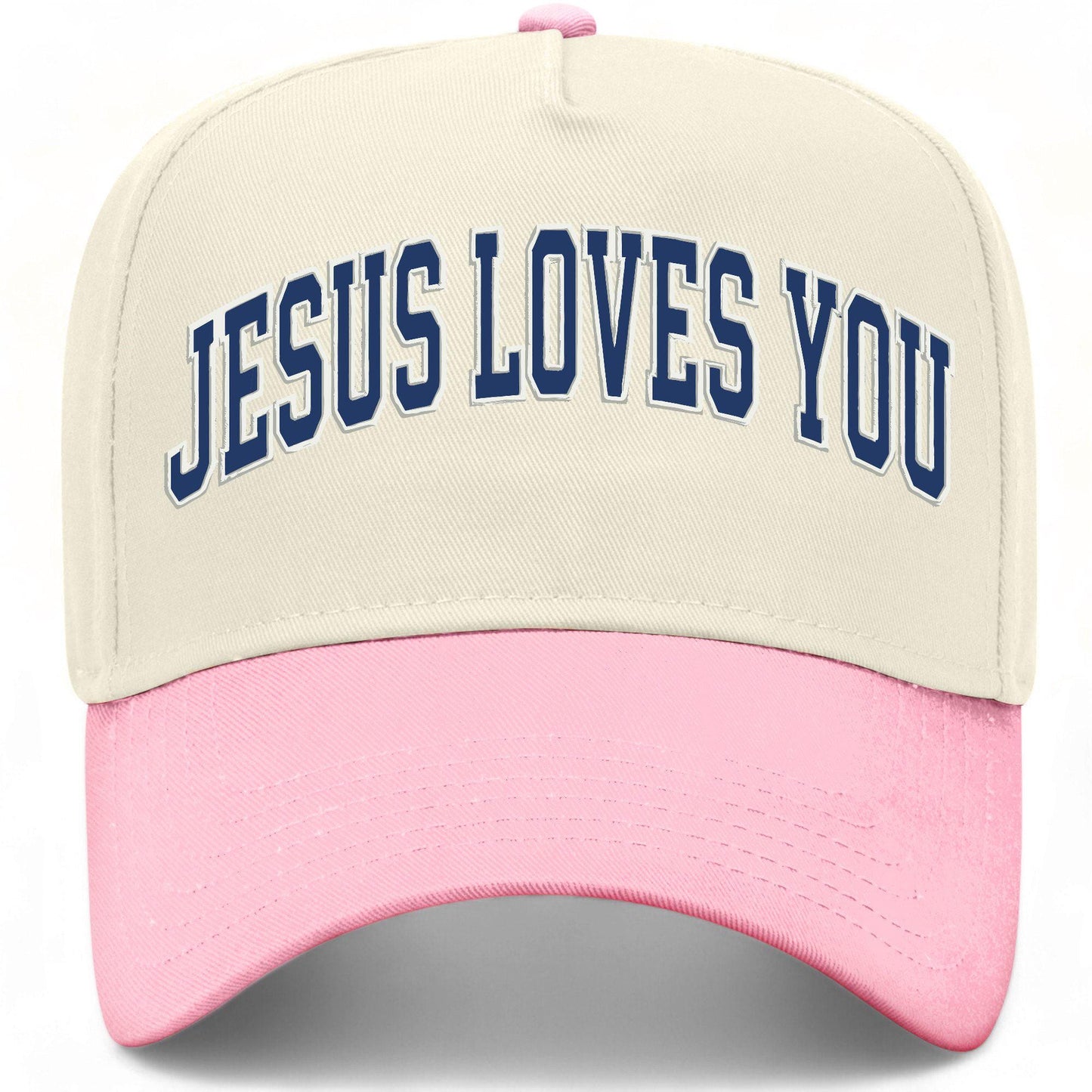 Jesus Loves You Navy Hat