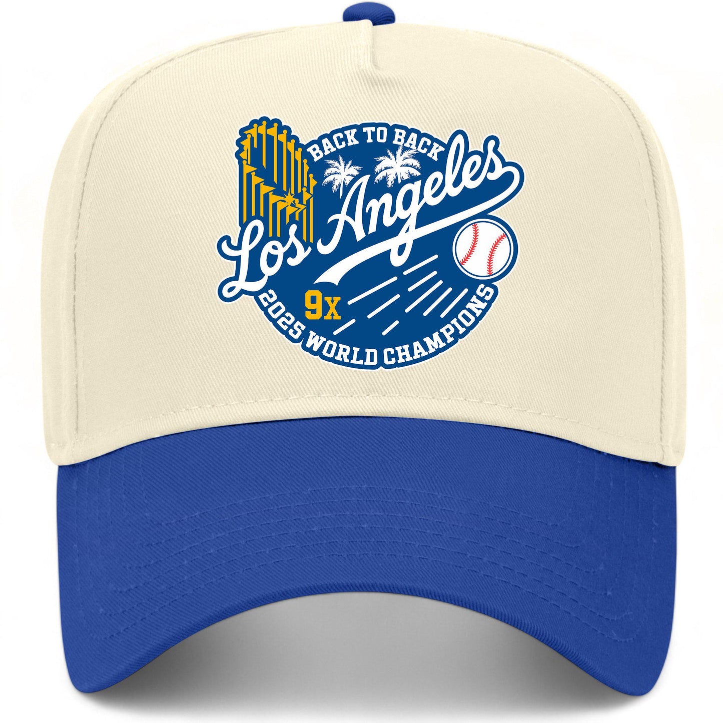 Los Angeles Baseball 2025 Champions 9x Hat
