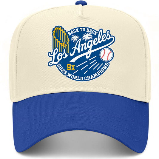 Los Angeles Baseball 2025 Champions 9x Hat