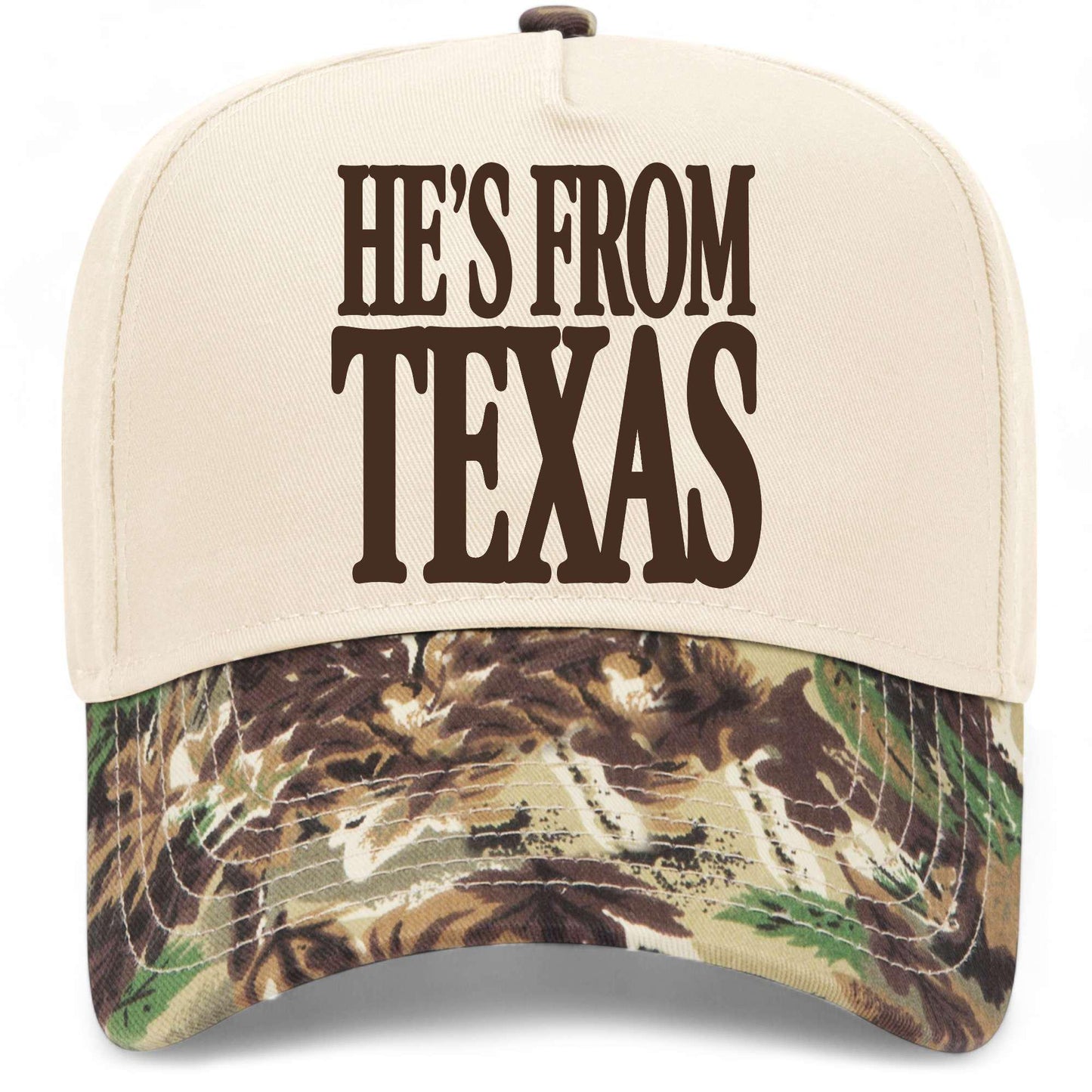 He's From Texas Serif Hat