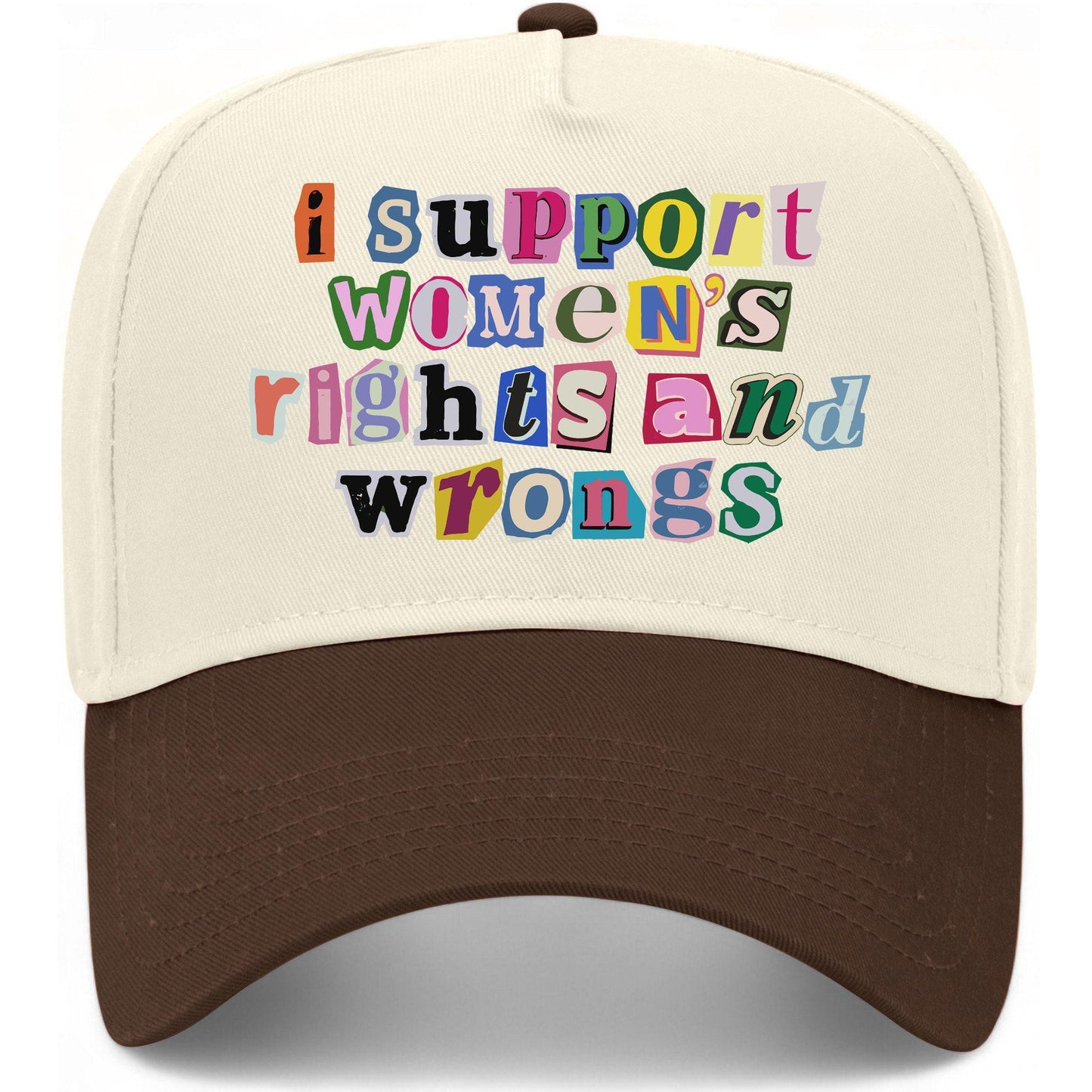 I Support Women's Rights and Wrongs Hat