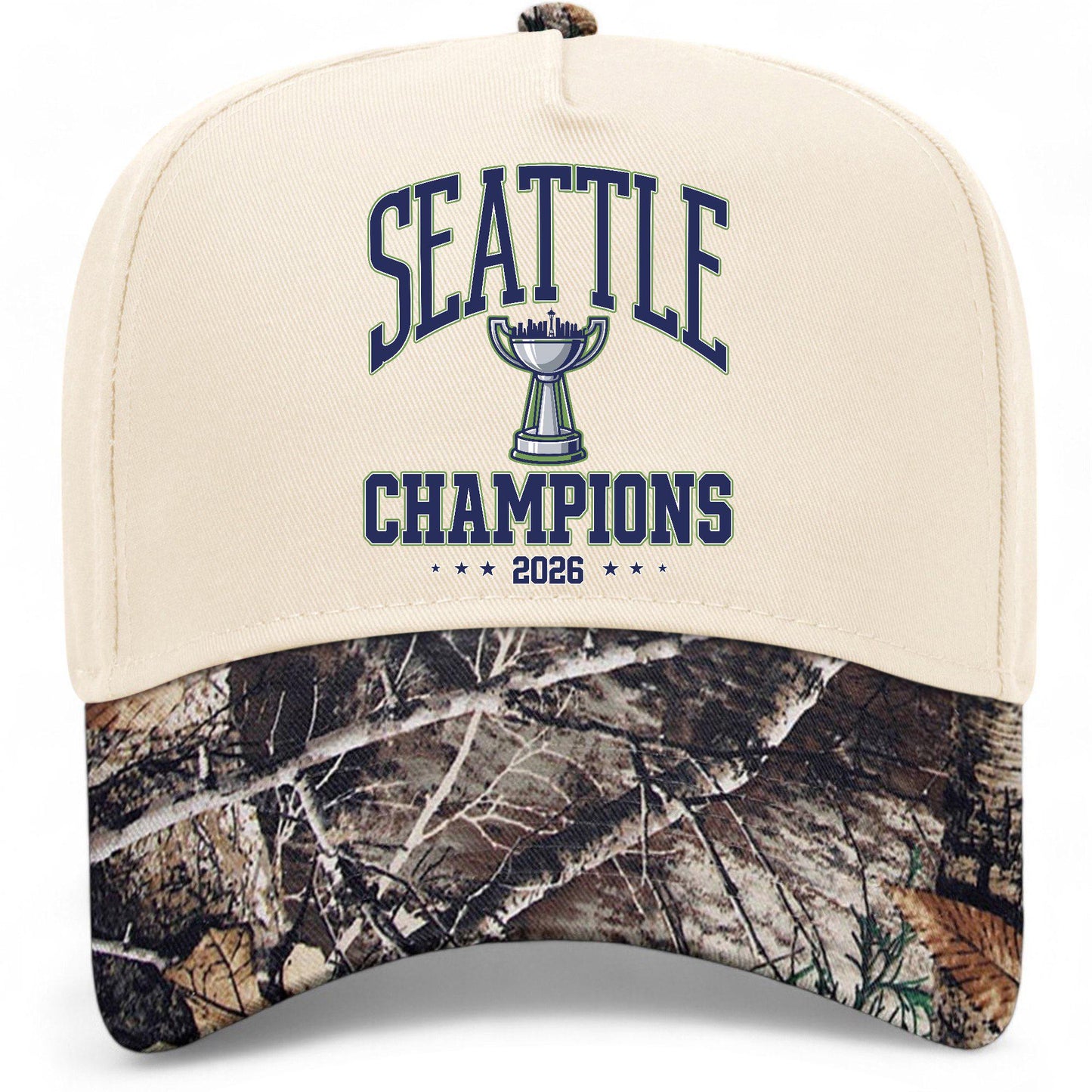 Seattle Football 2026 Champions Skyline Hat