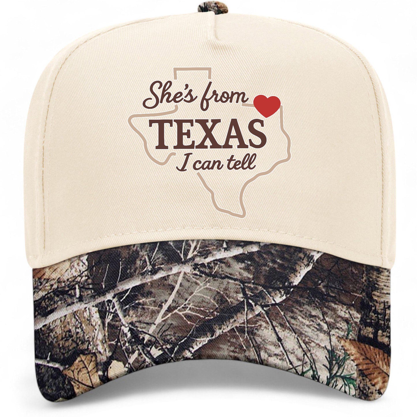 She's From Texas I Can Tell State Hat