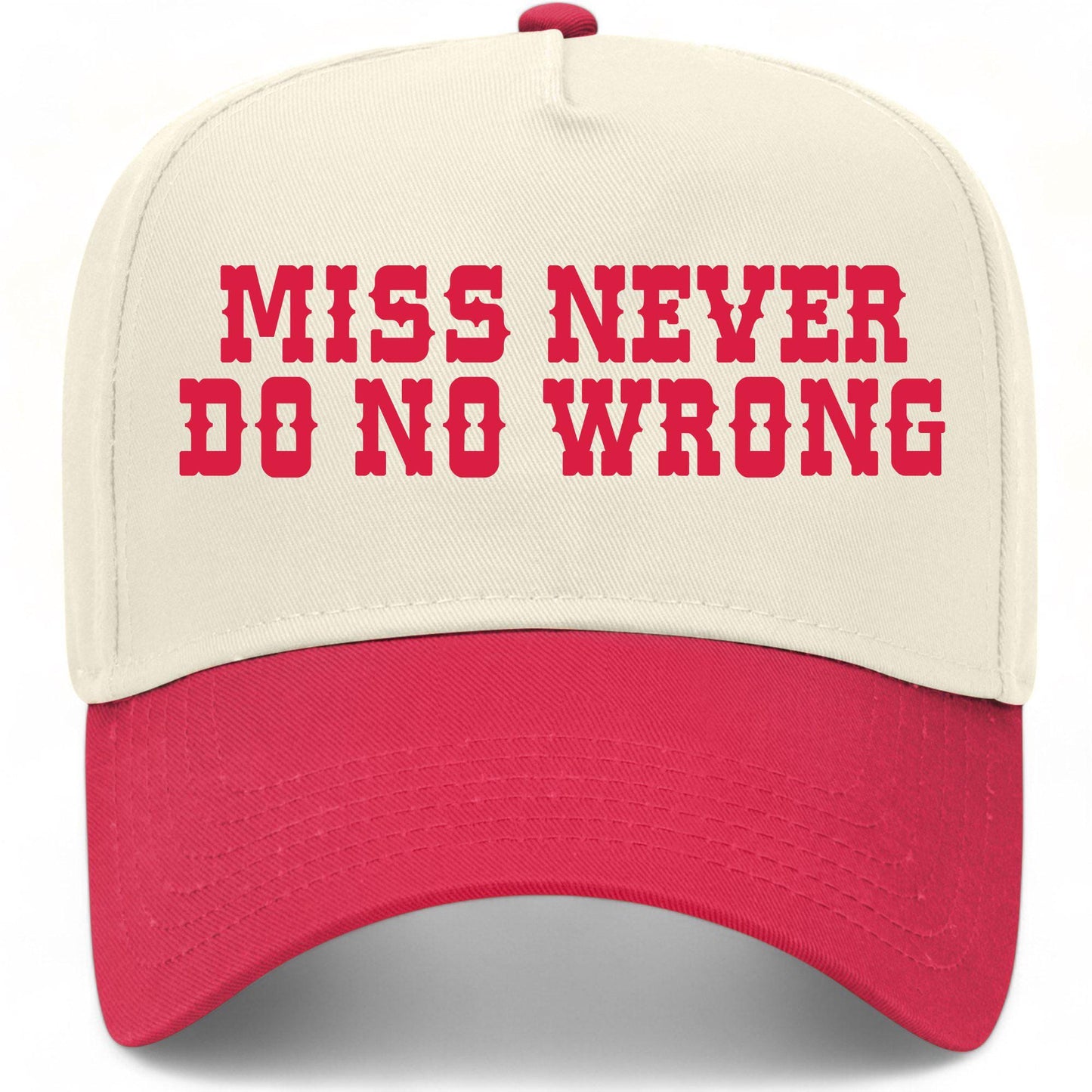 Miss Never Do No Wrong Hat