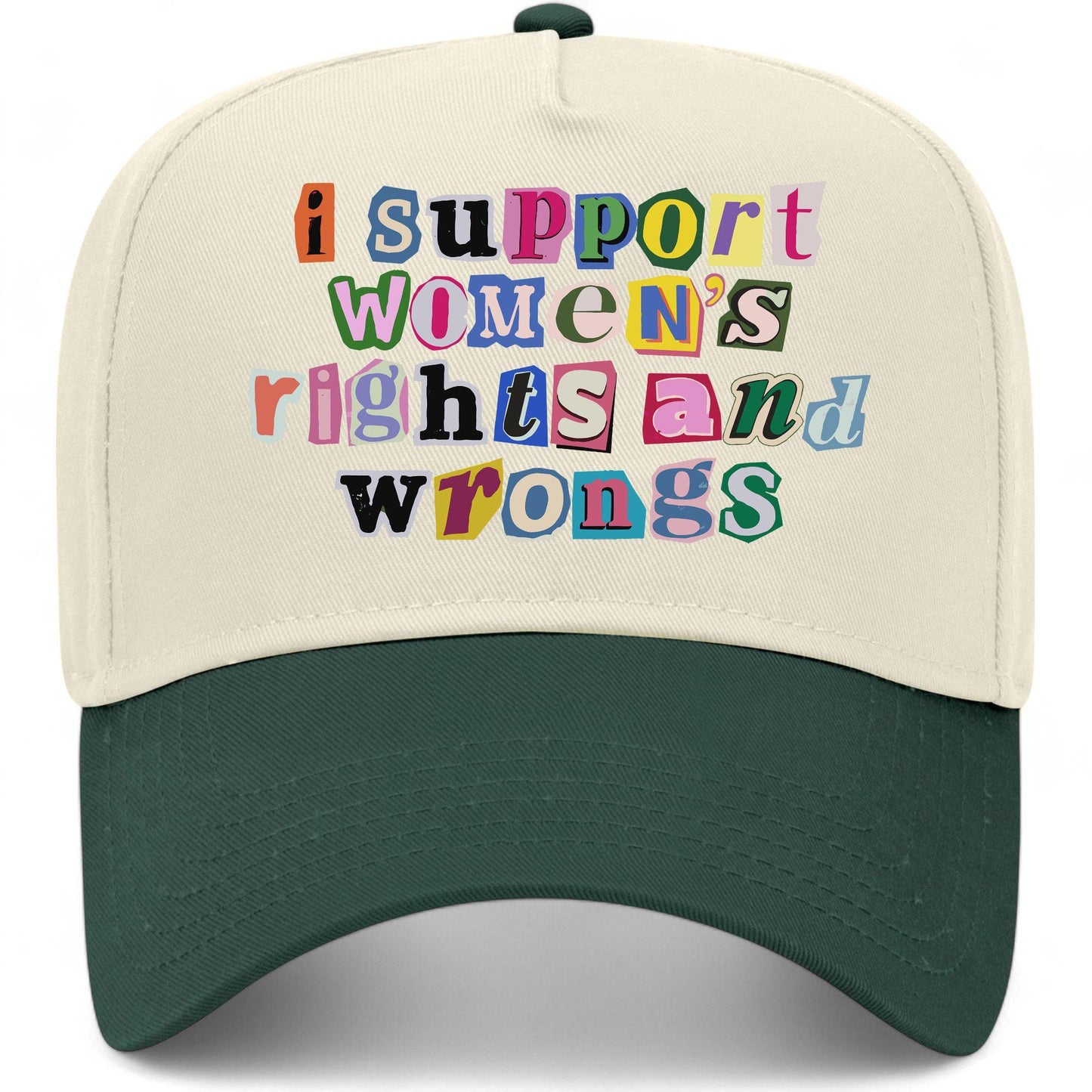 I Support Women's Rights and Wrongs Hat