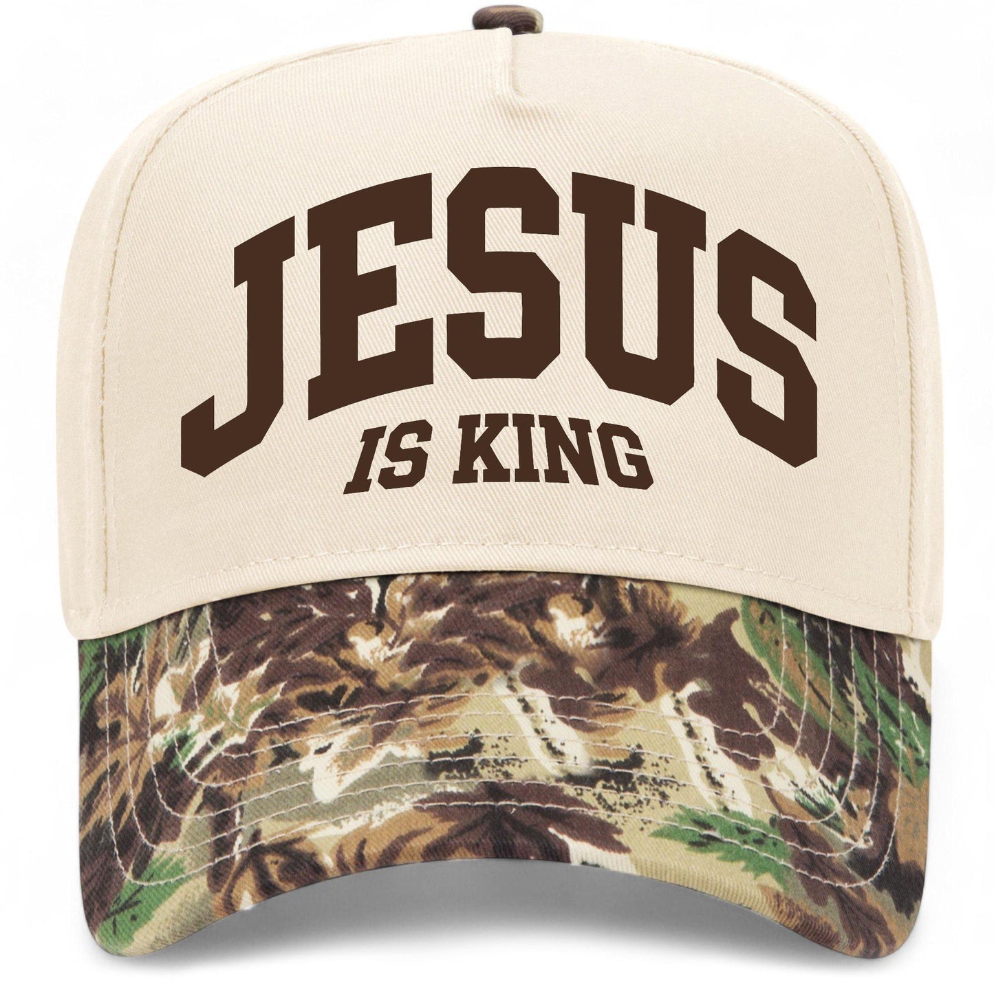 Jesus Is King Collegiate V2 Hat