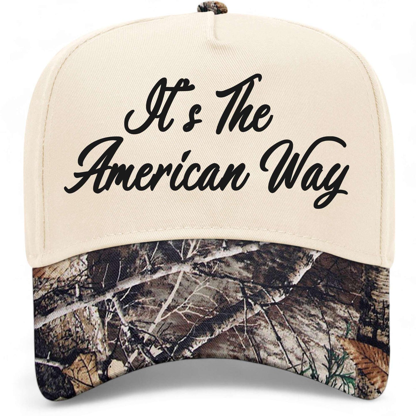 It's The American Way Cursive Hat