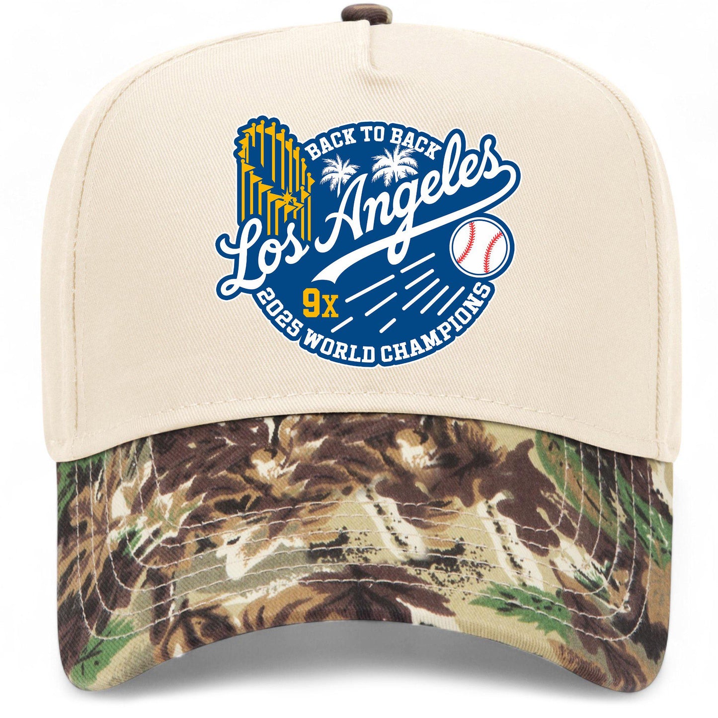 Los Angeles Baseball 2025 Champions 9x Hat
