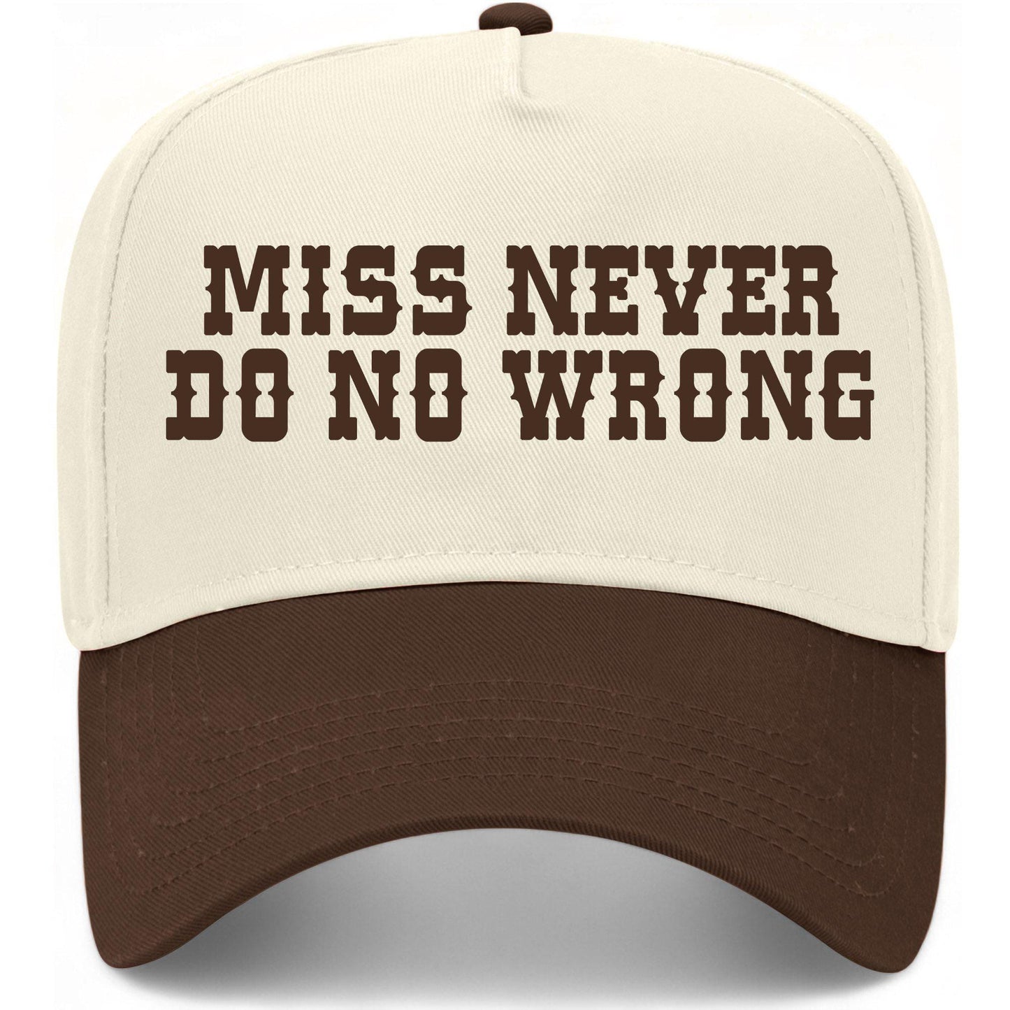 Miss Never Do No Wrong Hat