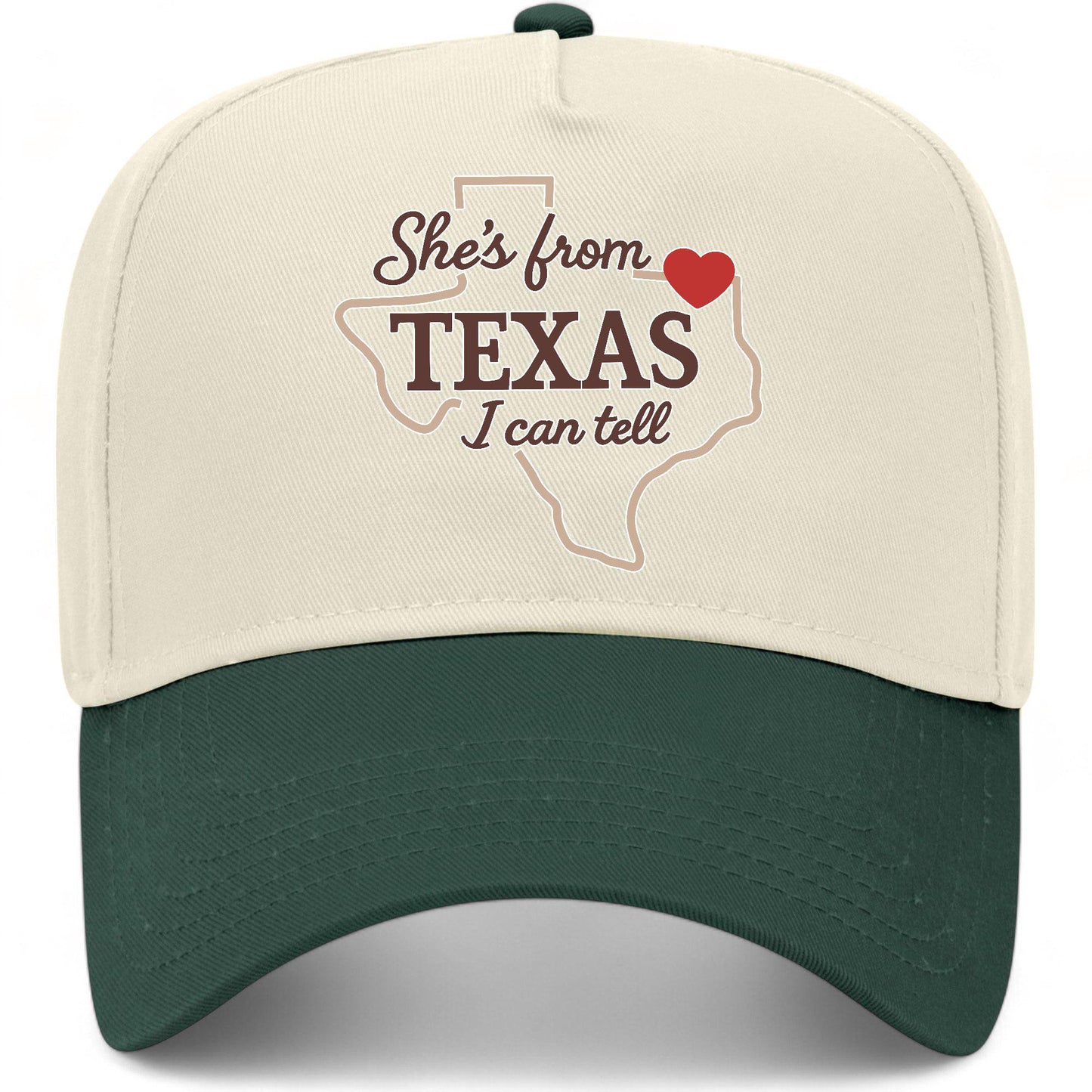 She's From Texas I Can Tell State Hat