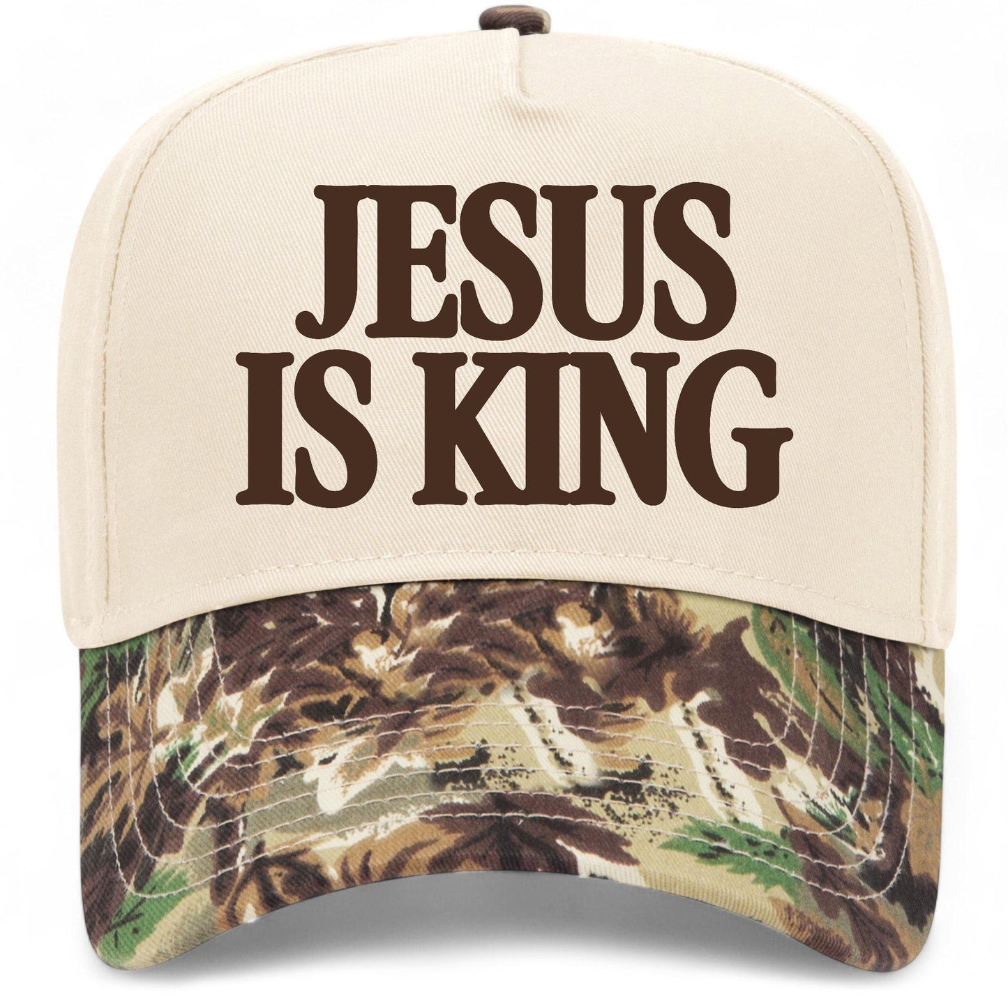 Jesus Is King Serif Hat